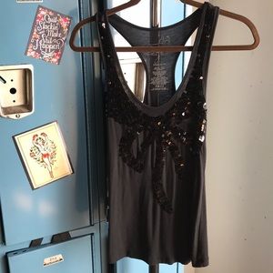 Sequin Bow Tank Top 🍀